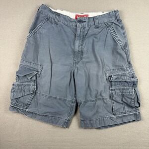 Levi's Squad Cargo Shorts Men's 34 Brown Utility Baggy Skater Y2K‎ Streetwear